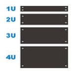 Formrack 1U Kapama Paneli
