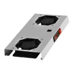 Formrack 1 Li Fan Modülü Termostatlı Duvar Tipi