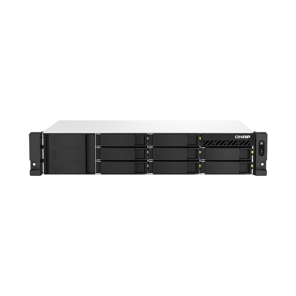 22C94158-F127-490A-FE9BA13BBDB6C33B_b QNAP TS-873AeU-RP-4GB RAM 8 Hdd Yuvalı Rack NAS - Görsel 1