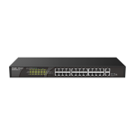 Reyee RG-ES126S-LP 26 Portlu, 10/100 Fast Ethernet, Tak Çalıştır Switch, 1 Gigabit Uplink, 1 Gigabit Combo, 24 Port PoE+ (180W)
