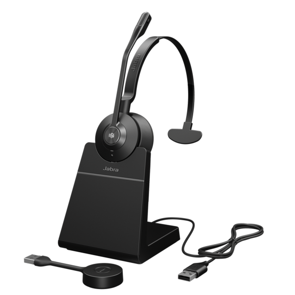 3A3D3F68-A300-C16B-44AB889D39B40158_b Jabra Engage 55 II USB-A MS Mono ( Şarj Üniteli ) - Görsel 1
