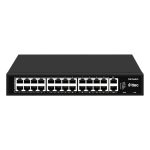 ttec 26300PG 24 Portlu, 10/100 Fast Ethernet, Tak Çalıştır Switch, 2 Gigabit Uplink, 24 Port PoE+ (300W) (TSS)