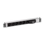 Formrack Sigortalı 6 Lı 19 Alüminyum Priz