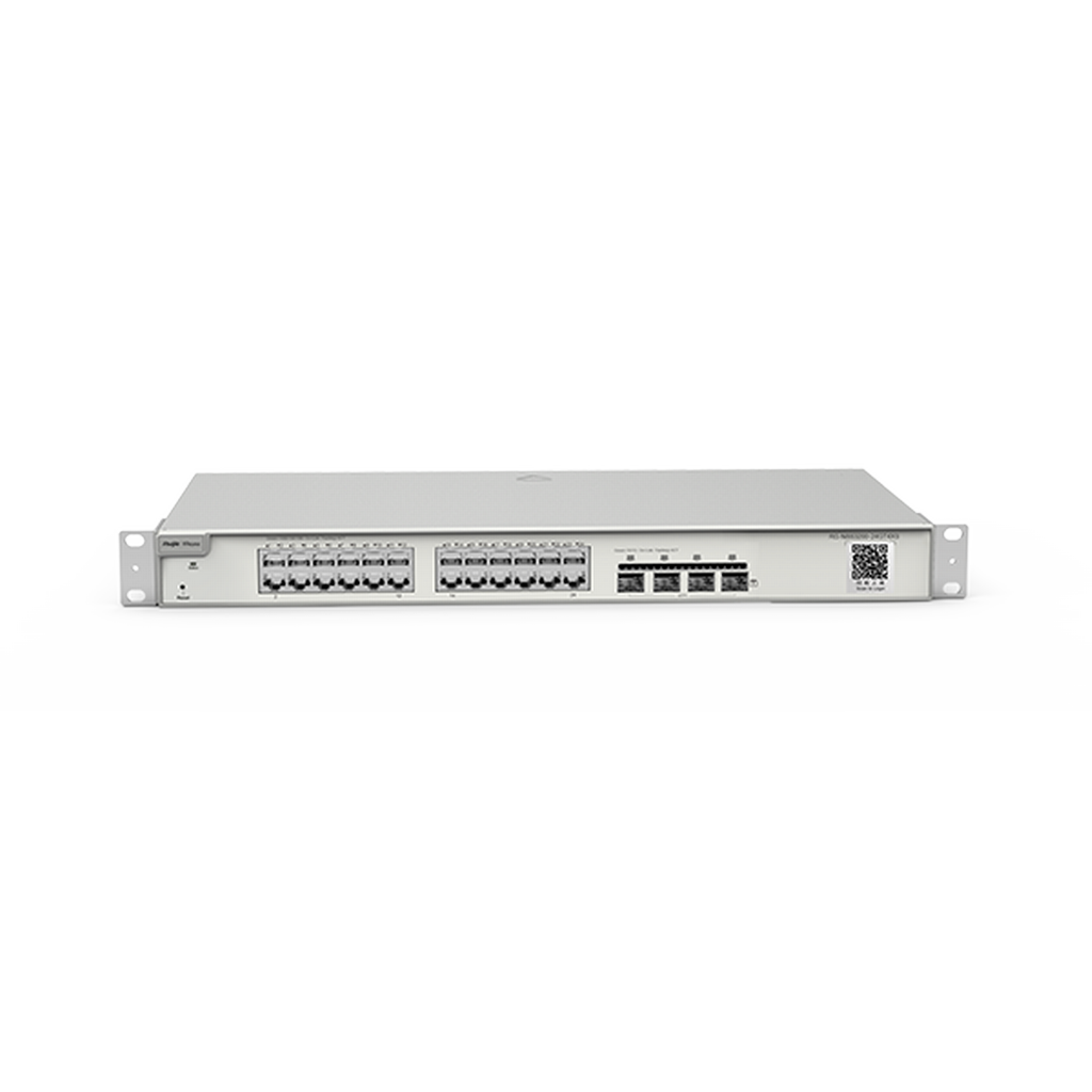 A1FC016C-0EA8-E690-5482EF7DE179546C_b Reyee RG-NBS3200-24GT4XS 24 Portlu, 10/100/1000 Gigabit, L2 Yönetilebilir Switch, 4*10G SFP - Görsel 1