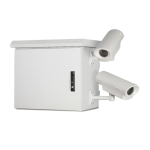 Formrack 9U 600x450 Mobese IP66 Çift Cidarlı Direk Tipi