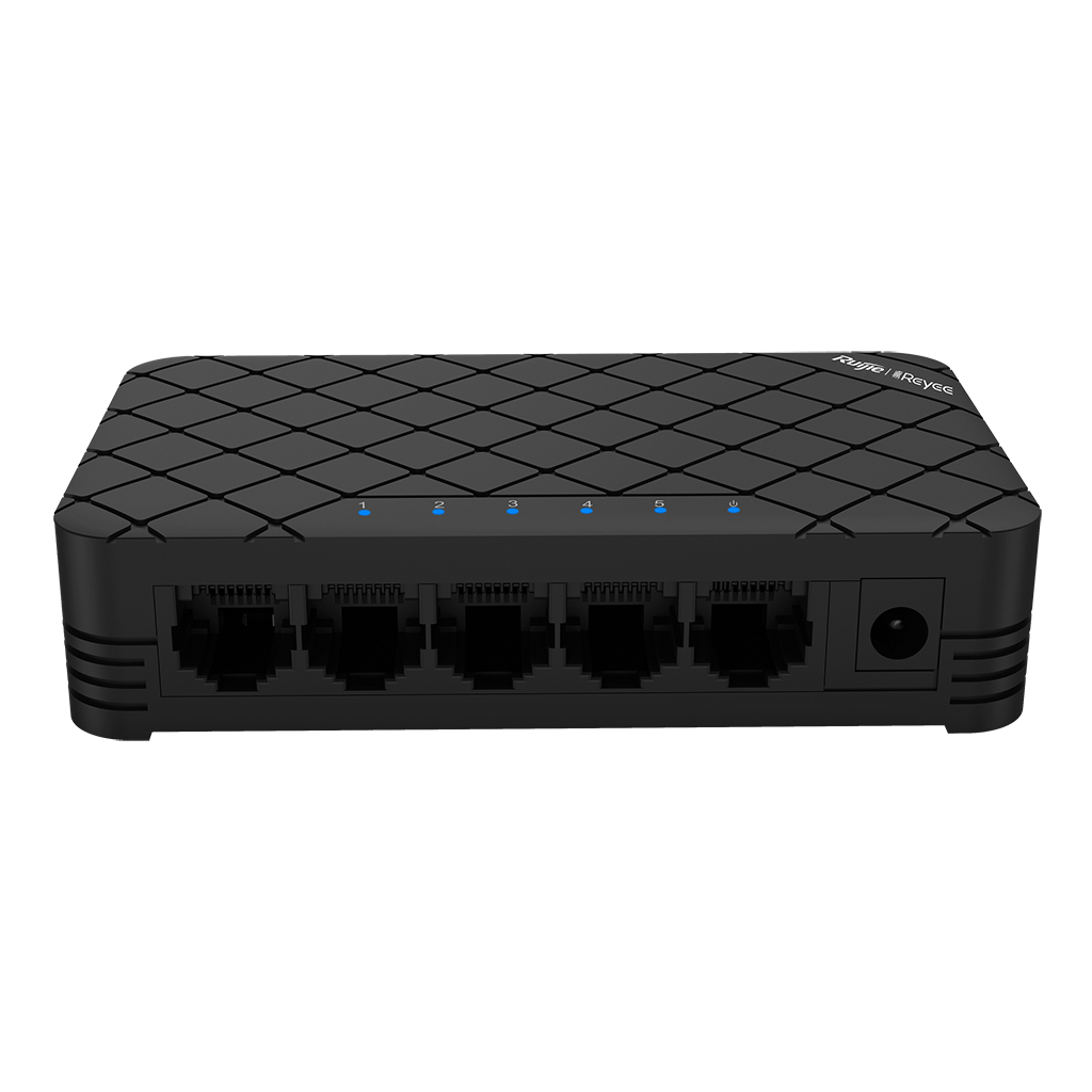 AFE48E43-FA0D-BAC1-F509A95F3E005F23_b Reyee RG-ES05 5 Portlu, 10/100 Fast Ethernet, Tak Çalıştır Switch, Plastik Kasa - Görsel 1