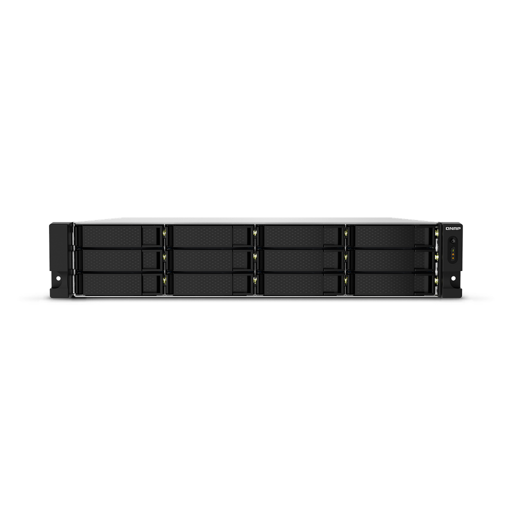 B070B61C-D2D2-89F4-1AC402F477D50751_b QNAP TS-1232PXU-RP-4GB RAM 12 Hdd Yuvalı Rack NAS - Görsel 1