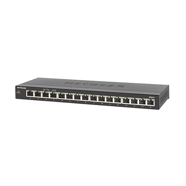 B4AD94DF-C299-17CC-7EEF9F62FB85A5A6_b NetGear GS316-100PES 16 Portlu 10/100/1000 Gigabit Ethernet Tak Çalıştır Switch - Görsel 1