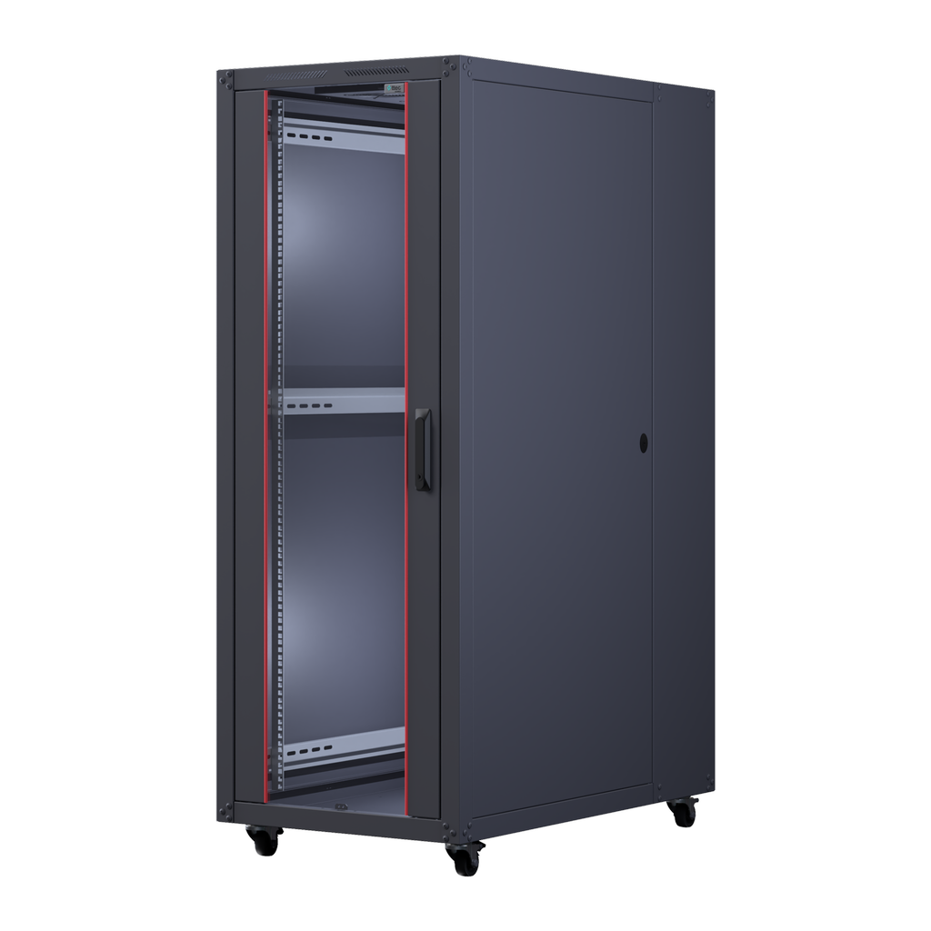 BE48C21C-980D-180E-CBC714D37413B923_b ttec Business 36U 600x1000 Silverline Dikili Tip Kabinet - Görsel 1