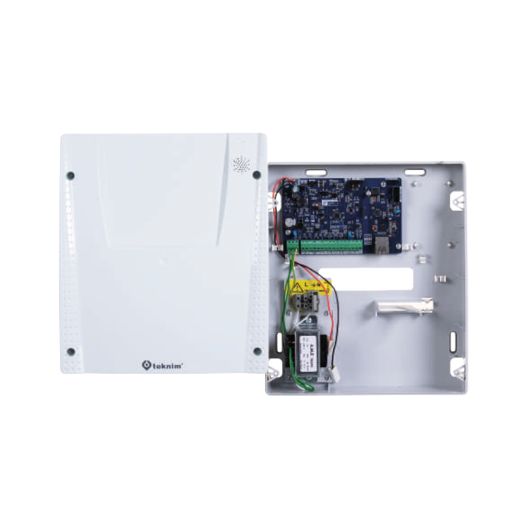 D7543D35-E84E-229E-2166392DCC17D60C_b Teknim TSP-5334 Ethernet Li 4+4 Zonlu Alarm Paneli, Keypad Hariç - Görsel 1