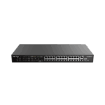 Reyee RG-ES126FGS-P 26 Portlu, 10/100 Fast Ethernet, Tak Çalıştır Switch, 2 Gigabit Uplink, 1 Gigabit Combo, 24 Port PoE+ (370W) - Görsel 2